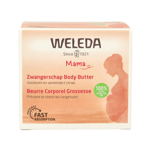 Weleda Body butter zwangerschap 150 Milliliter - DrogistWereld