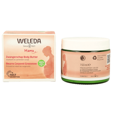 Weleda Body butter zwangerschap 150 Milliliter - DrogistWereld