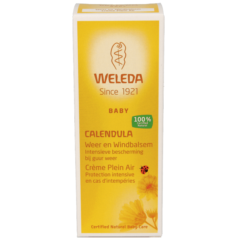 Weleda Calendula baby weer & wind balsem 30 Milliliter - DrogistWereld