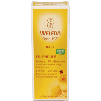 Weleda Calendula baby weer & wind balsem 30 Milliliter - DrogistWereld