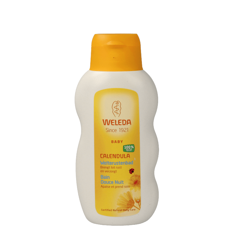 Weleda Calendula baby welterustenbad 200 Milliliter - DrogistWereld