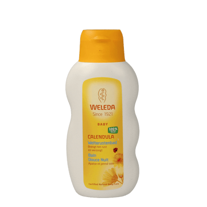 Weleda Calendula baby welterustenbad 200 Milliliter - DrogistWereld