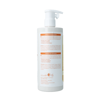 Weleda Calendula liniment reinigingsmelk vegan 400 Milliliter - DrogistWereld