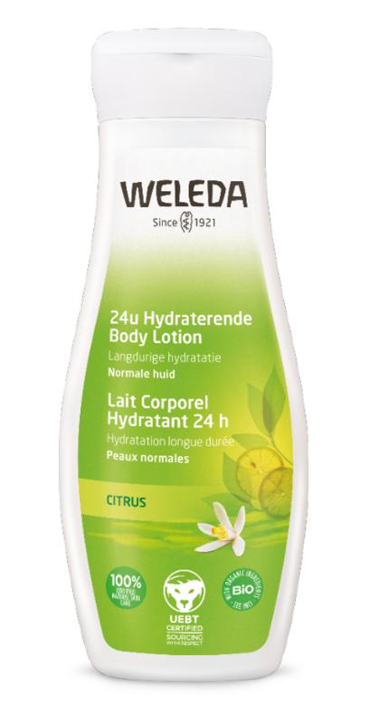 Weleda Citrus 24h hydraterende bodylotion 200 Milliliter - DrogistWereld