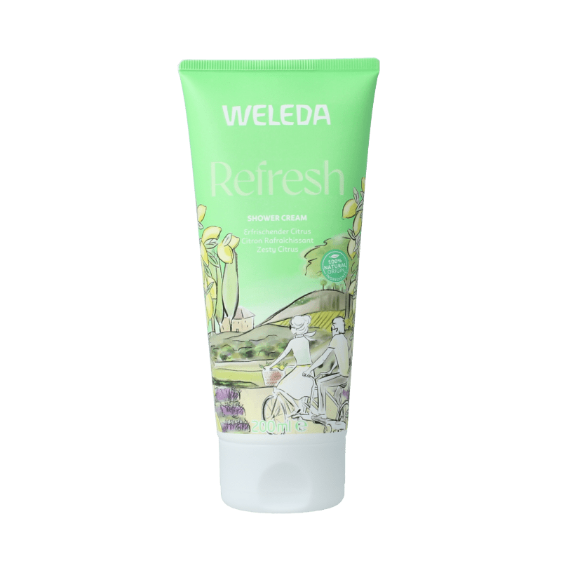 Weleda Citrus refresh douchecreme 200 Milliliter - DrogistWereld