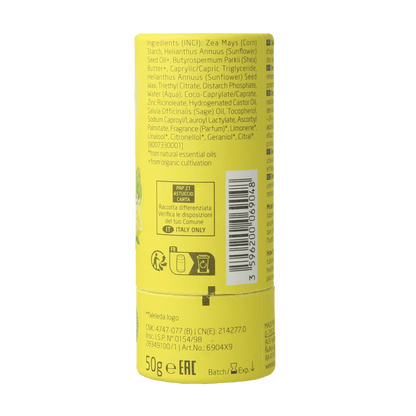 Weleda Deodorant stick citrus + bergamot 24U 50 Gram - DrogistWereld