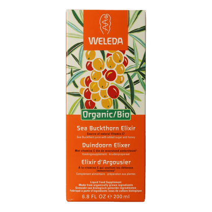 Weleda Duindoorn elixer bio 200 Milliliter - DrogistWereld