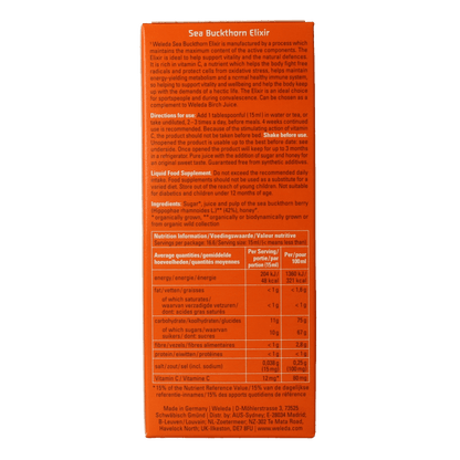 Weleda Duindoorn elixer bio 200 Milliliter - DrogistWereld