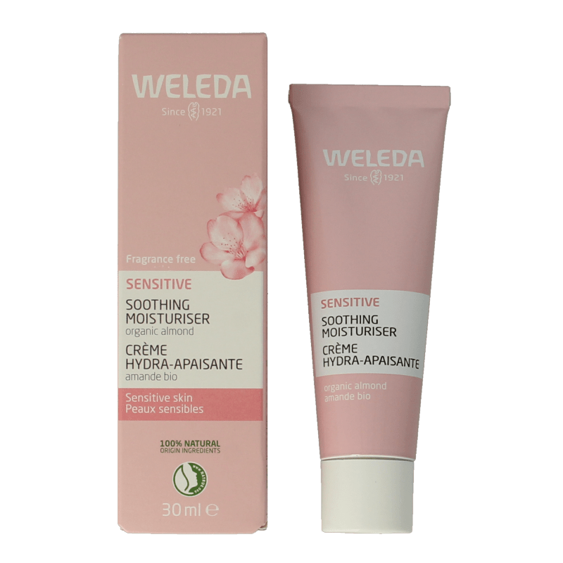 Weleda Gezichtscreme sensitive hydraterend 30 Milliliter - DrogistWereld