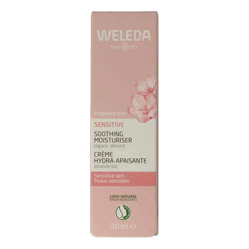 Weleda Gezichtscreme sensitive hydraterend 30 Milliliter - DrogistWereld