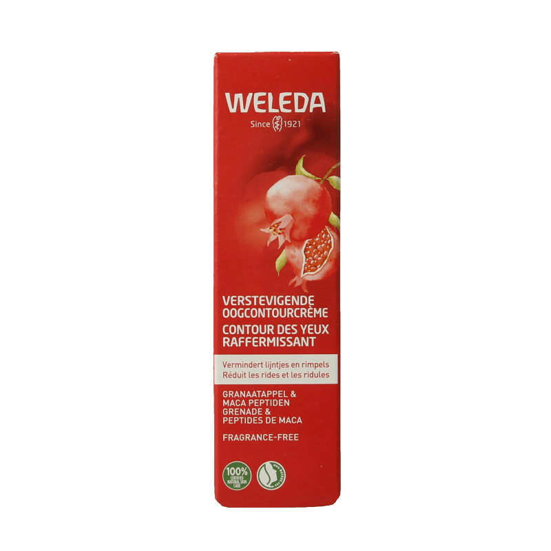Weleda Granaatappel & maca verstevigende oogcontourcreme 12 Milliliter - DrogistWereld