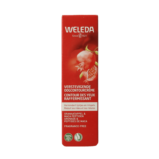 Weleda Granaatappel & maca verstevigende oogcontourcreme 12 Milliliter - DrogistWereld