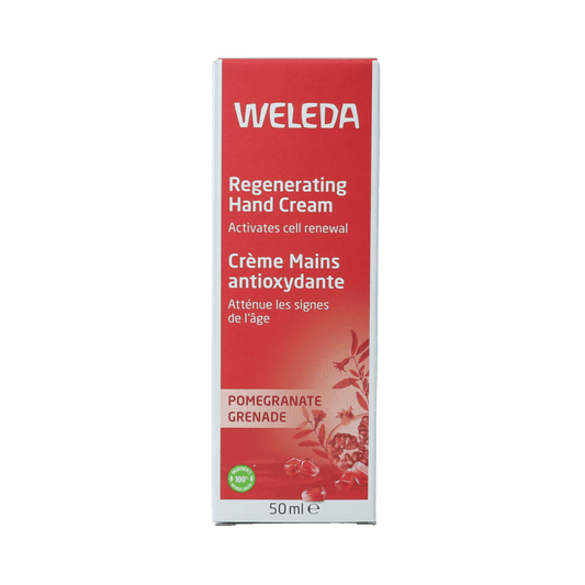 Weleda Granaatappel regenererende handcreme 50 Milliliter - DrogistWereld