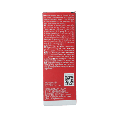 Weleda Granaatappel regenererende handcreme 50 Milliliter - DrogistWereld
