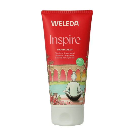Weleda Inspire douchecreme 200 Milliliter - DrogistWereld