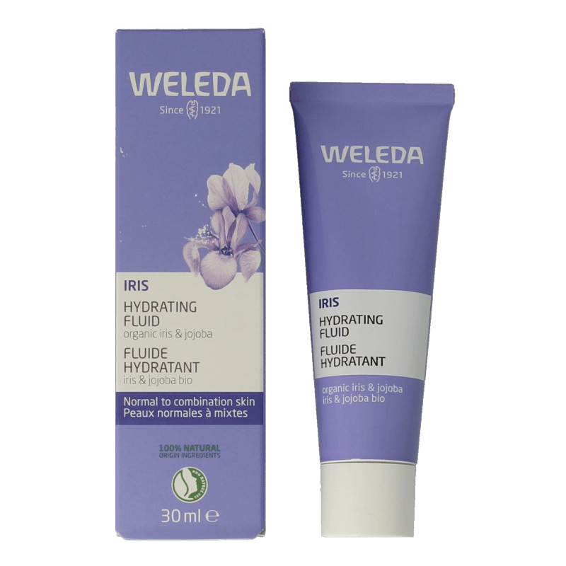 Weleda Iris hydraterende dagcreme light 30 Milliliter - DrogistWereld