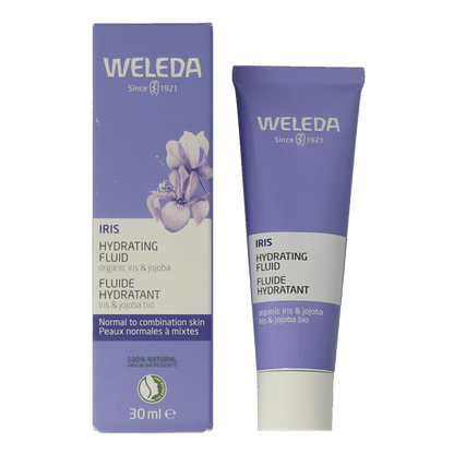 Weleda Iris hydraterende dagcreme light 30 Milliliter - DrogistWereld