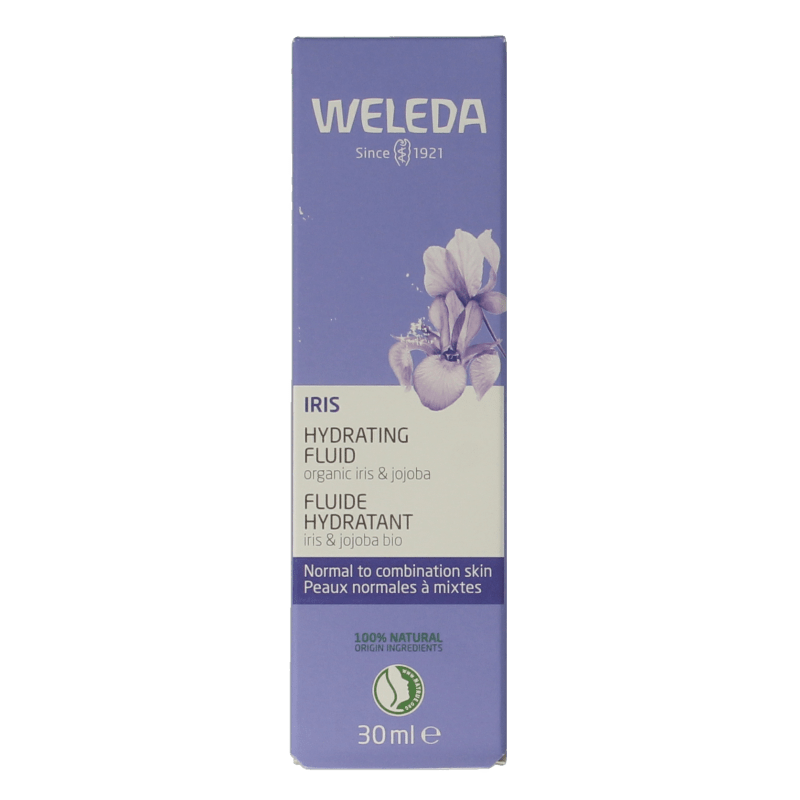 Weleda Iris hydraterende dagcreme light 30 Milliliter - DrogistWereld