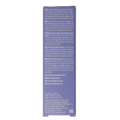 Weleda Iris hydraterende dagcreme light 30 Milliliter - DrogistWereld