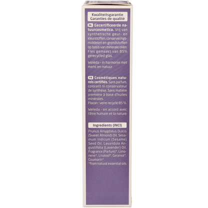 Weleda Lavendel ontspannende body olie 100 Milliliter - DrogistWereld