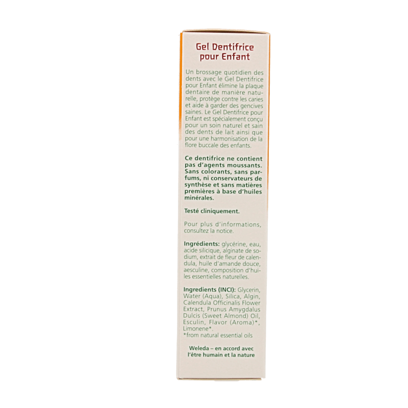 Weleda Oral care kinder tandpasta 50 Milliliter - DrogistWereld
