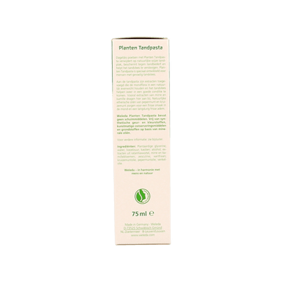 Weleda Oral care planten tandpasta 75 Milliliter - DrogistWereld