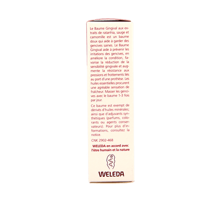 Weleda Oral care tandvlees balsem 30 Milliliter - DrogistWereld