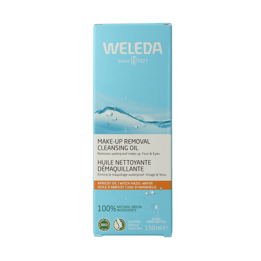 Weleda Reinigingsolie & make up remover 150 Milliliter - DrogistWereld