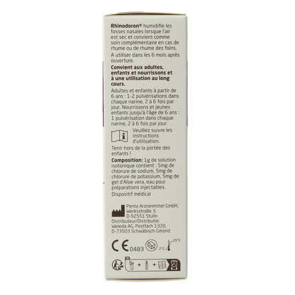 Weleda Rhinodoron neusspray 20 Milliliter - DrogistWereld