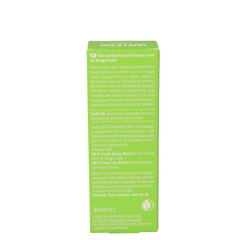 Weleda Skin food light 30 Milliliter - DrogistWereld