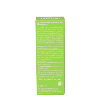 Weleda Skin food light 30 Milliliter - DrogistWereld