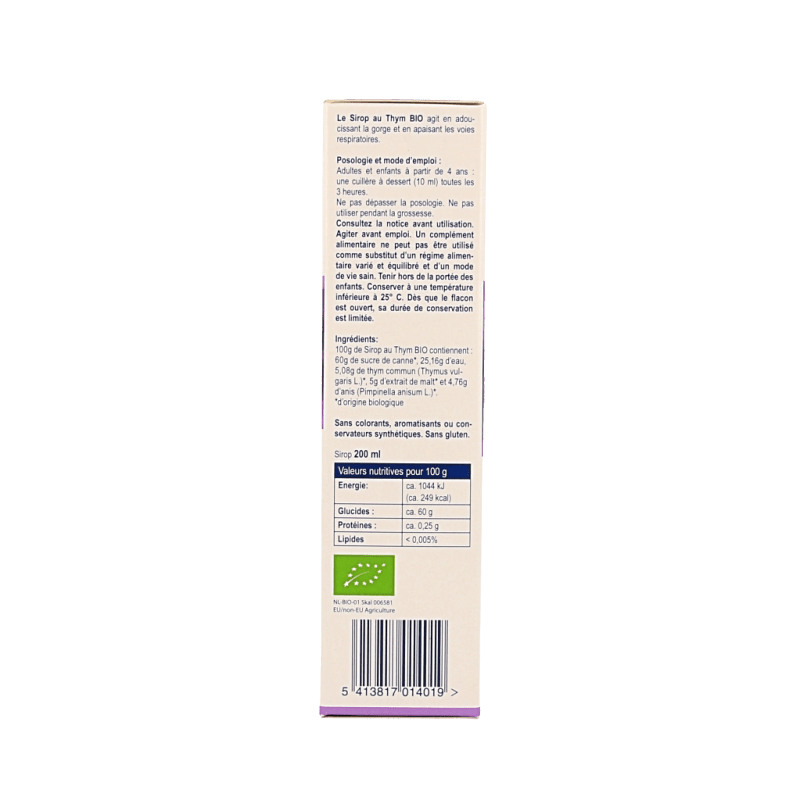 Weleda Tijmsiroop bio 200 Milliliter - DrogistWereld