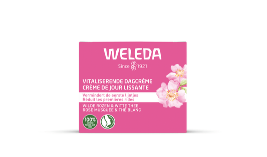 Weleda Wilde rozen & witte thee dagcreme 40 Milliliter - DrogistWereld