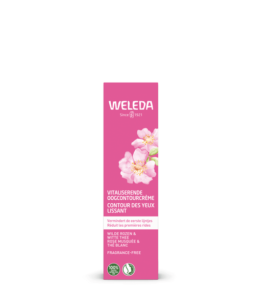 Weleda Wilde rozen & witte thee oogcreme 12 Milliliter - DrogistWereld