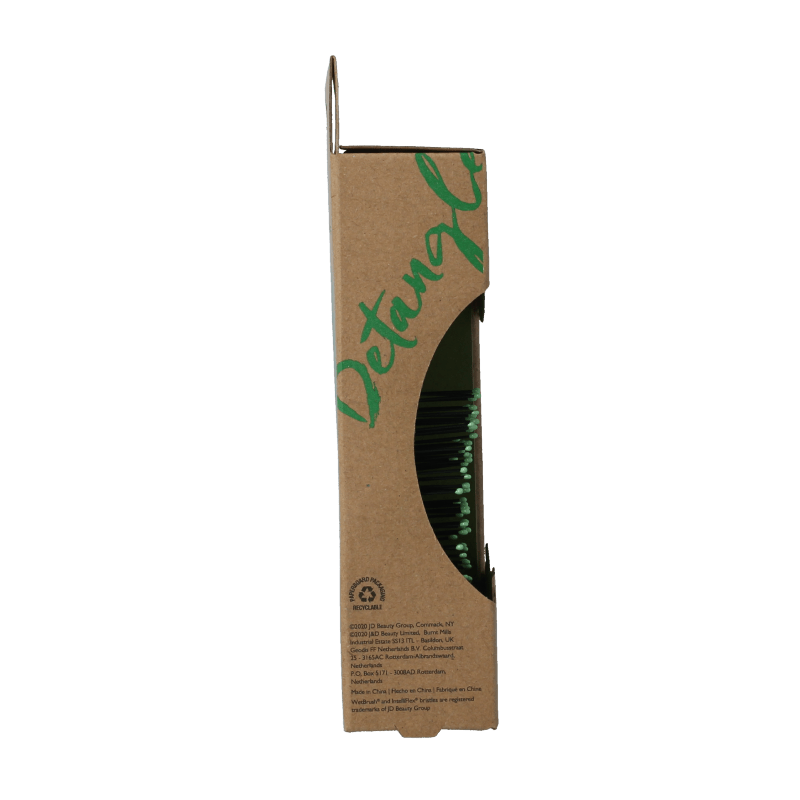 Wet Brush Go green detangler green mini 1 Stuks - DrogistWereld