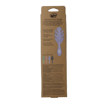 Wet Brush Go green detangler lavender 1 Stuks - DrogistWereld