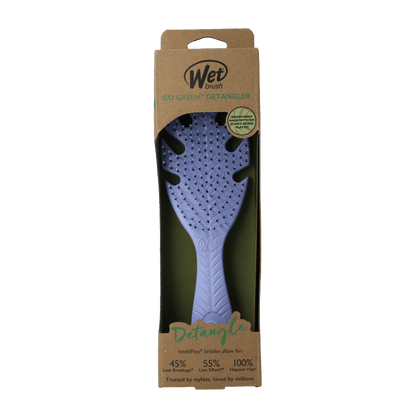 Wet Brush Go green detangler lavender 1 Stuks - DrogistWereld