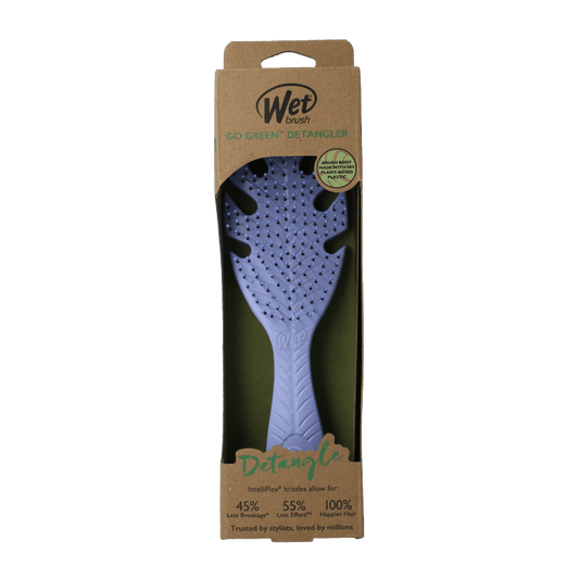 Wet Brush Go green detangler lavender 1 Stuks - DrogistWereld