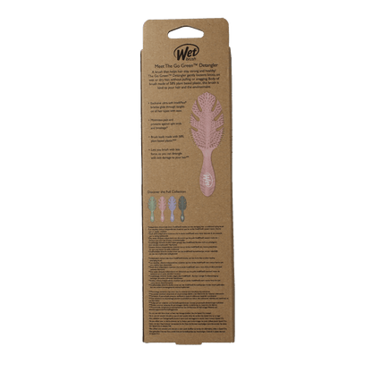 Wet Brush Go green detangler pink 1 Stuks - DrogistWereld