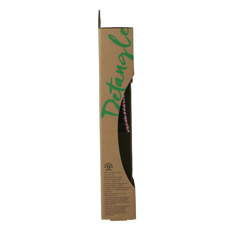 Wet Brush Go green detangler pink 1 Stuks - DrogistWereld