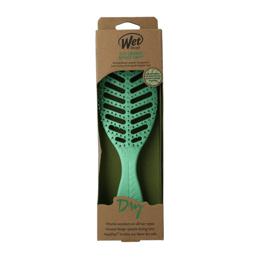 Wet Brush Go green speed dry green 1 Stuks - DrogistWereld