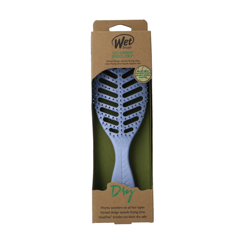 Wet Brush Go green speed dry lavender 1 Stuks - DrogistWereld