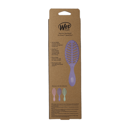 Wet Brush Go green speed dry lavender 1 Stuks - DrogistWereld
