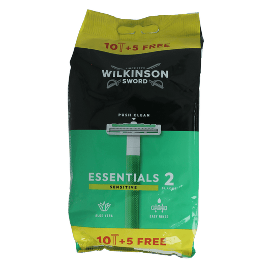 Wilkinson Extra2 sensitive 10+5 gratis 15 Stuks - DrogistWereld