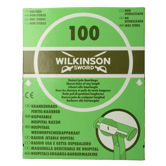 Wilkinson Hospital disposable singles 100 Stuks - DrogistWereld
