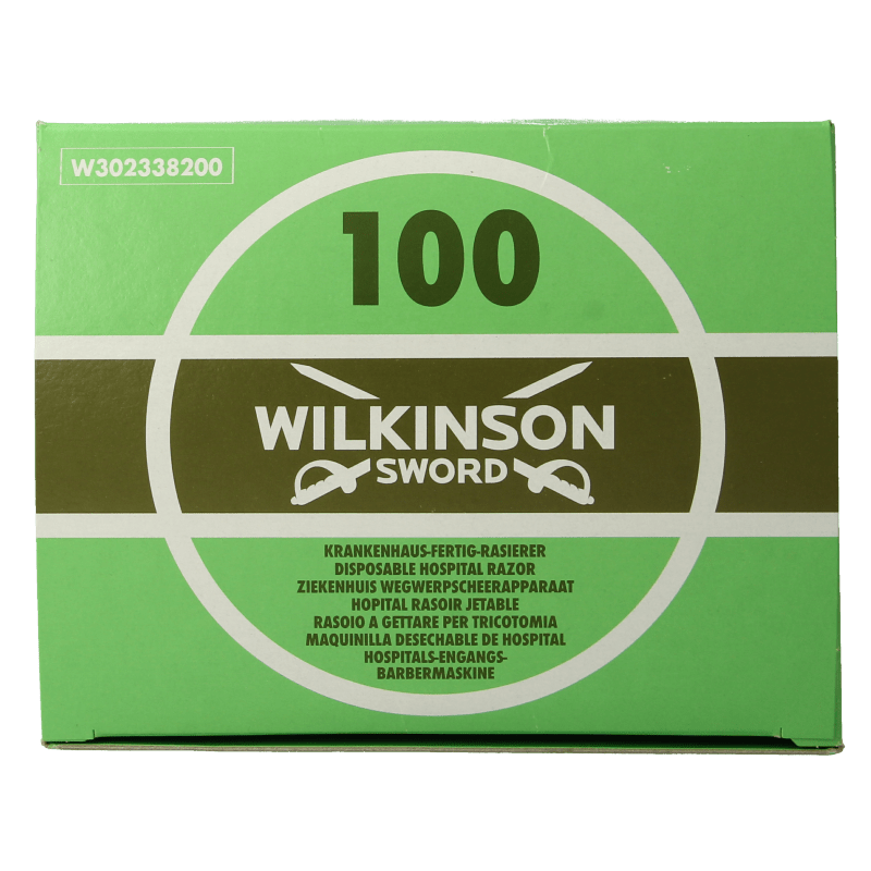 Wilkinson Hospital disposable singles 100 Stuks - DrogistWereld