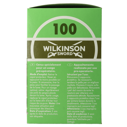 Wilkinson Hospital disposable singles 100 Stuks - DrogistWereld