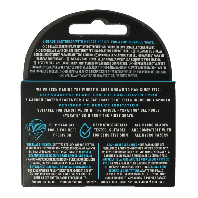 Wilkinson Hydro 5 skin protection mesjes 4 Stuks - DrogistWereld