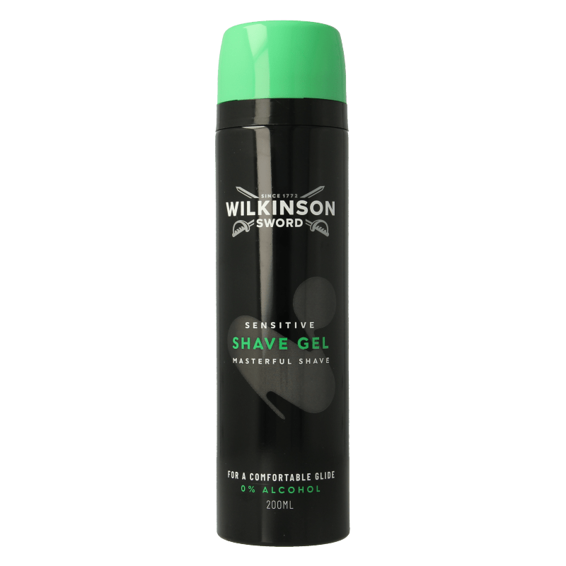 Wilkinson Shave gel sensitive 200 Milliliter - DrogistWereld