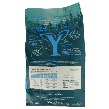 Yarrah Adult hondenvoer met kip bio MSC 2000 Gram - DrogistWereld